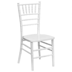 White Chiavari Chair Rental In Saskatoon