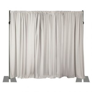 10ft (W) 8ft (T) Head Table White Backdrop