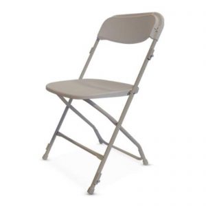 Grey Folding Chair