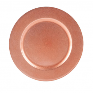 Rose Gold Charger Plate 33cm