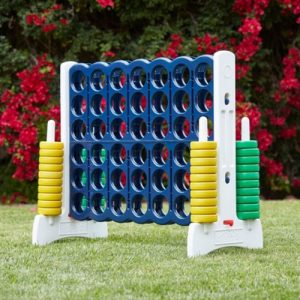 Giant Connect 4 Backyard Game