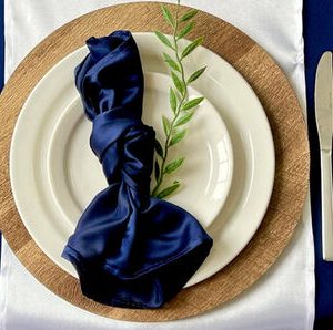 Blue & Wood Grain
