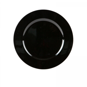 Black Charger Plate 33cm